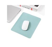 WUJIHE Tappetino per mouse piccolo in poliuretano, antiscivolo, per gaming, scrivania, tappetino per mouse impermeabile, antigraffio, facile da pulire, per PC e computer portatili (celeste)