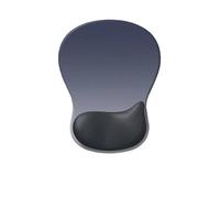 WUJIHE Tappetino per mouse, protezione per il polso, supporto per le mani, supporto per il polso grande per computer eSports per uomo e donna (SD-blunero)