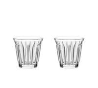 WUJIHE Tazza da caffè in vetro elettrolitico sottovuoto, 90 ml, per latte espresso, anti-scottatura, accessorio per la casa (2 pezzi, trasparente)