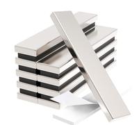 Wukong Calamite Potenti,50x10x3mm | 10 Pezzi Magneti Neodimio,Calamita Adesiva Calamite Piccole,Magneti Potenti per Frigoriferi, Cucine, Uffici e Magazzini