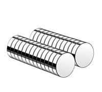 Wukong Magneti al Neodimio 15x3mm Magneti per Frigorifero 25 Pezzo Calamite per Lavagna Magnetica Uffici Esperimenti Scientifici