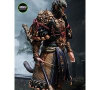Wukong statua fan art 40 cm dipinta a mano black myth
