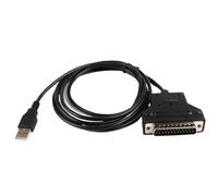WUKUBO Cavo CP2102 USB a DB25 maschio RS232 for stampante termica con codice a barre