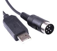 WUKUBO Cavo di programmazione adattatore convertitore seriale RS232 USB 6Din FT232RL for radio TS-450S TS690 TS 790 ID-150