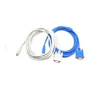 WUKUBO Cavo di programmazione PLC Cavo di download Porta seriale RS232 SC-11 da 3 metri for modulo PLC serie FX(Blue,3M)