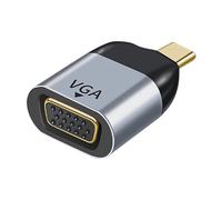 WUKUBO Splitter da tipo c a USB A VGA DP 4K Adattatore for laptop docking station compatibile con HDMI con connettore RJ45 PD100W Gen2(Type-C to VGA)
