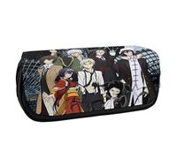 Wulachaka Astuccio per penne a tema anime Bungo Stray Dogs Dazai Osamu/Ranpo Edogawa, astuccio portatile per cancelleria da viaggio, idea regalo per bambini, studenti, adulti, Tipo 8., 20*9*6.5cm,