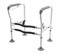 Wulimasun Barra Di Supporto Wc,Braccioli WC Rialzo WC Telaio Braccioli Braccioli Sicurezza Sedile Assistenza Handicap Braccioli,Per WC Domestico,Bagni,Scale