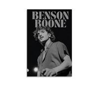WULINGSAN Benson Boone, poster decorativo da parete su tela e decorazione moderna per la camera da letto, 30 x 45 cm