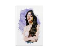 WULINGSAN Poster decorativo da parete con Olivia Rodrigo, poster su tela e decorazione moderna per la camera da letto, 30 x 45 cm