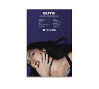 WULINGSAN Poster decorativo da parete su tela con copertina di album musicali, Olivia Rodrigo, decorazione moderna per la camera da letto, 30 x 45 cm