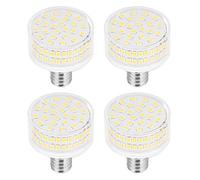 WULUN Confezione da 4 lampadine LED E14, 9 W, 88 x 2835 SMD LED, bianco caldo 3000 K, 900 lumen, equivalente a 9 lampadine alogene da 10 W, 360 gradi, angolo 80 Ra, AC 220-240 V, non dimmerabili