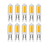 WULUN Lampadine G9 LED da 2 W Equivalenti alle Lampadine Alogene da 25 W, a risparmio energetico, Luce Bianca Calda 3000 K, AC 220-240 V, Non Dimmerabile, 250 lm, Confezione da 10