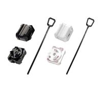 WUMZIRA 2 Pezzi Lanciatore X, Winder Launcher Nero e Bianco Compatibile con Trottole X Serie, Set di Lanciatori Professionali per Arena Battle Top, Accessori per Giroscopio X-Series