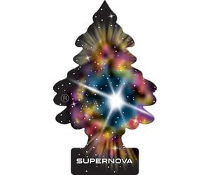 Wunder-Baum Supernova - Deodorante per Ambienti - Esplosione di Profumo e Colore con Note di agrumi, Bacche Scure e Note Floreali - Profumo per Auto di Lunga Durata - Albero profumato Originale