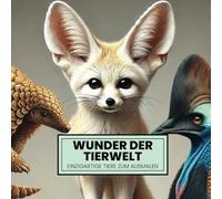 WUNDER DER TIERWELT: Einzigartige Tiere zum Ausmalen