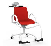 WUNDER - Pesapersone elettronica a sedia DE20 250 kg standard, rossa, 25020
