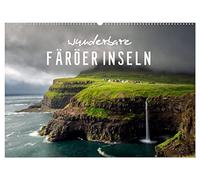 Wunderbare Färöer Inseln (Wandkalender 2026 DIN A2 quer), CALVENDO Monatskalender: Die Färöer Inseln sind ein Juwel inmitten des rauen Nordatlantik