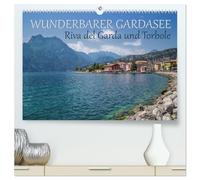 WUNDERBARER GARDASEE Riva del Garda und Torbole (hochwertiger Premium Wandkalender 2026 DIN A2 quer), Kunstdruck in Hochglanz: Reizvolle Ansichten aus dem Norden