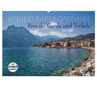 WUNDERBARER GARDASEE Riva del Garda und Torbole (Wandkalender 2026 DIN A2 quer), CALVENDO Monatskalender: Reizvolle Ansichten aus dem Norden