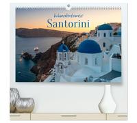 Wunderbares Santorini - Matteo Colombo (hochwertiger Premium Wandkalender 2026 DIN A2 quer), Kunstdruck in Hochglanz: Farben und Emotionen aus Santorini