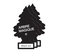 Wunderbaum 171239 Black Ice - Set 3 alberelli profumati | L'originale del deodorante per ambienti, un'esperienza profumata di lunga durata, rinfresca l'ambiente, prodotto in Svizzera