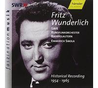 Wunderlich, Fritz - Historical Recording 1954-1965