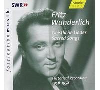 Wunderlich, Fritz - Sacred Songs (1956-1958)
