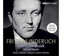 Johann Sebastian Bach Fritz Wunderlich: Geistliche Musik: Sacred Music (CD)