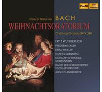 Wunderlich:Radio So Stutt Weihnachtsoratorium Bwv 248 (Langenbeck, Wunderl (CD)