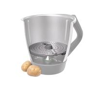 Wundermix - WunderPeeler® V2 Accessorio per pelare le patate per Thermomix TM6, TM5, TM31 • Pelapatate con grattugia in plastica resistente • Pelare patate, carote, verdure