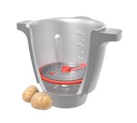 Wundermix WunderPeeler V2 Pelapatate Monsieur Cuisine Connect | Trend & Smart, grattugia in plastica resistente, per patate carote verdure