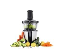 Wundermix - WunderZoodler® • Accessorio Spiralizzatore per WunderSlicer • Compatibile con Bimby TM5 & TM6 e Monsieur Cuisine MC Trend & MC Connect • Zoodles Maker Elettrico