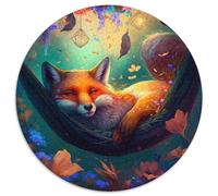 Wunderschönes Fuchs-Puzzle für Erwachsene,1000 Teile,Unmögliches Puzzle für Erwachsene,Herausforderndes Denkspiel für Teenager,Perfekt für die Heimdekoration oder als Geschenk,1000 Teile (67,5x67,5cm)