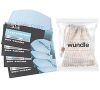 Wundle Confezione di 4 saponette esfolianti con 4 saponette Dove's Mens + Care (Clean Comfort)