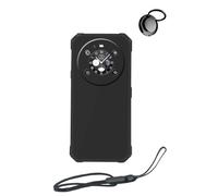 WUNIAK Custodia per FOSSiBOT F109 5G Smartphone Rugged con Dual Display 2024, Sottile Sottile Leggera Antigraffio, Protezione Durevole Silicone Gomma TPU Cover (nero)