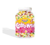 Wunnie Fun Mix So Candy So Happy 30 bustine monoporzione di caramelle gommose da 20g, idea bomboniera originale per compleanno, comunioni, feste