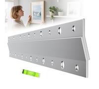 Wuno Shop Confezione da 8 ganci per tacchetti francesi, resistenti, per appendere quadri francesi, supporta 27,2 kg di staffa per appendere armadietti, clip a Z in alluminio per arte, specchi e