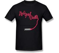 Wunod New York Dolls Fashion Short Sleeved T-Shirt Black XXXL