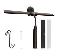 Wunset Lavavetri da doccia di alta qualità, per vetri e specchi, efficiente, per casa e ufficio, durevole, senza striature e facile da usare (25 CM, Bronzo)