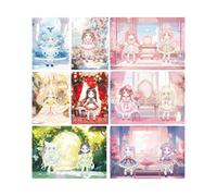 WUNZILO 12 + 6 pcs Diario di vestizione delle ragazze, Album di ritagli per vestire le ragazze, Adesivi per Scrapbooking Adesivi per signore Stickers Aesthetic per Fai da Te Bullet Journal Album