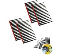 WUNZILO 2 paia Fari Auto Adesive Ciglia Adesivi Ciglia Auto FARI Macchina Automobile Ciglio Adesivi ciglia 3D auto ciglia adesivi decorativi fanali Ciglia per divertenti adesivi ciglia fariauto