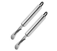 WUNZILO 2 pcs Coltello di pompelmo arancione Pomelo Sbucciatore di agrumi Taglierina per frutta in acciaio inossidabile Strumento per sbucciare Verdura Affettatrice Rimozione Gadget da cucina