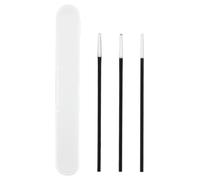 WUNZILO Kit Pedicure Professionale 3 Pezzi per Rimozione Calli e Pelle Morta Piedi con Custodia Strumenti in Acciaio ad Alto Carbonio per Calli Duri Unghie Incarnite e Cure Podologiche Domestiche