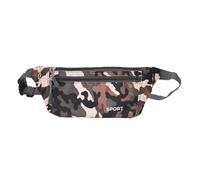 WUODHTW Marsupio sportivo per uomini e donne borsa per cellulare all'aperto per corsa fitness tempo libero borsa di tela, Verde Militare 2, Zaino casual