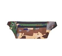 WUODHTW Marsupio sportivo per uomini e donne borsa per cellulare all'aperto per corsa fitness tempo libero borsa di tela, Verde, Zaino casual