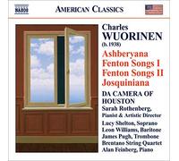 Wuorinen Charles - Ashberyana, Fenton Songs I, Fenton