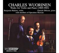 Benjamin Hudson Works for Violin and Piano (Hudson, Ohlsson, Palma, Passaro (CD)