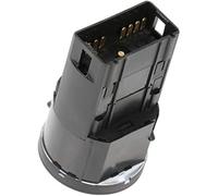 WUPEDI 1C0941531A20H, 1C0941531A Interruttore integrato fari fendinebbia for auto adatto for modelli 1998-10, for VW, for aggiornare fendinebbia gruppo interruttore fari