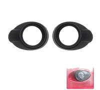 WUPEDI 2 pezzi, for Ford, for Focus, 3 Mk3 2011 2014 Accessori for auto Ont Fendinebbia Ame Testa modificata Copertura fendinebbia Decorativa ABS Cromata cornice fendinebbia per auto(Matte Black)